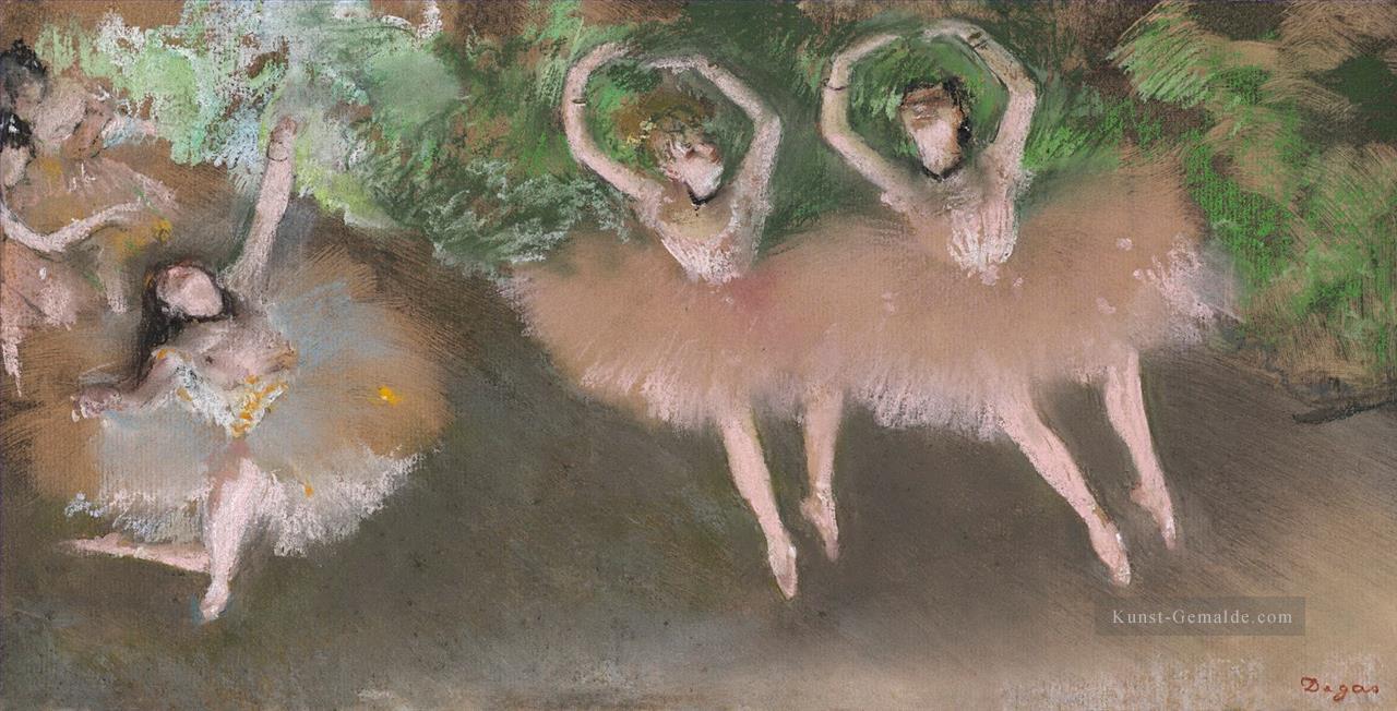 Drei Balletttänzer Edgar Degas Ölgemälde